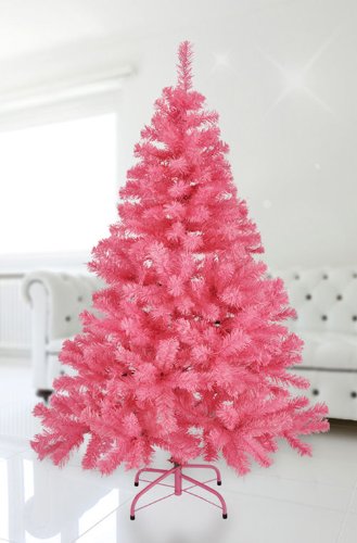 Weihnachtsbaum rosa, 150 cm