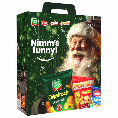 Snack-Adventskalender, 810 g