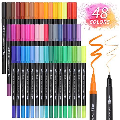 Pinselstifte, 48 Farben