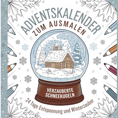 Adventskalender zum Ausmalen