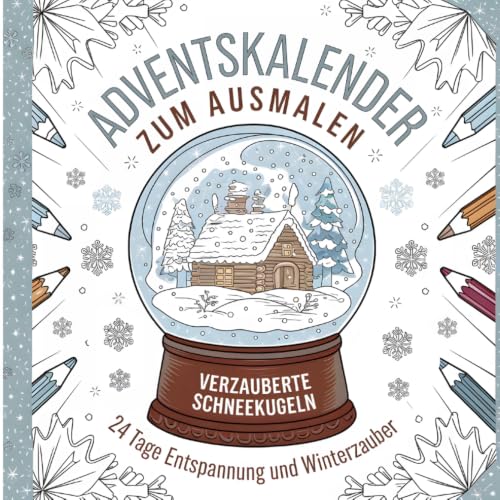 Adventskalender zum Ausmalen